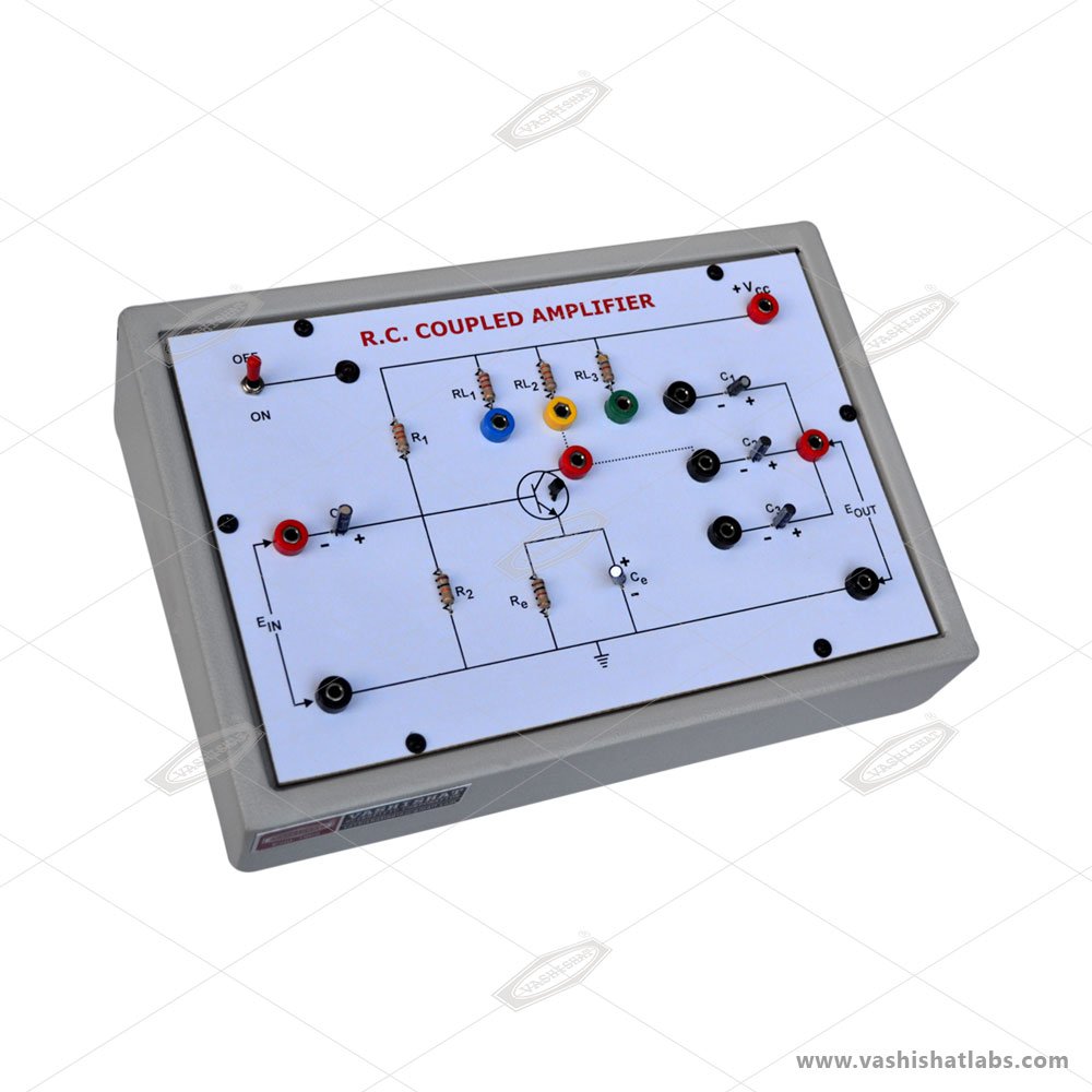 Two Stage RC Coupled Transistor Amplifier
